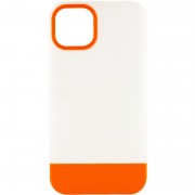 Чехол для Apple iPhone 13 - TPU+PC Bichromatic (Matte / Orange)