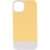 Чохол для Apple iPhone 13 - TPU+PC Bichromatic (Creamy-yellow / White)
