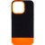Чохол Apple iPhone 13 Pro - TPU+PC Bichromatic (Black / Orange)