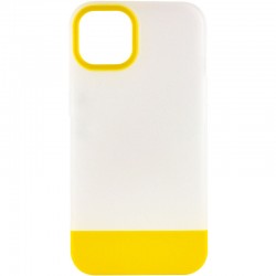 Чохол Apple iPhone 12 Pro Max - TPU+PC Bichromatic (Matte / Yellow)
