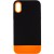 Чехол TPU+PC Bichromatic для Apple iPhone XR (6.1"") (Black / Orange)