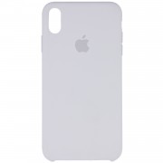 Чохол Apple iPhone XS Max (6.5"") - Silicone Case (AA) (Білий / White)