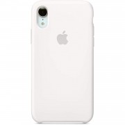 Чехол для Apple iPhone XR (6.1"") - Silicone Case (AA) (Белый / White)