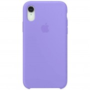 Чехол для Apple iPhone XR (6.1"") - Silicone Case (AA) (Сиреневый / Dasheen)