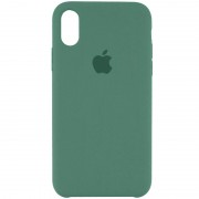 Чехол для Apple iPhone XR (6.1"") - Silicone Case (AA) (Зеленый / Pine green)