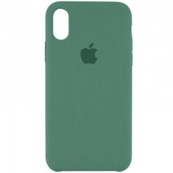 Чохол для Apple iPhone XR (6.1"") - Silicone Case (AA) (Зелений / Pine green)