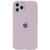 чохол для iPhone 11 Pro (5.8"") - Silicone Case Full Protective (AA) (Сірий / Lavender)