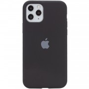 чохол для iPhone 11 Pro (5.8"") - Silicone Case Full Protective (AA) (Чорний / Black)
