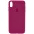 Чохол Apple iPhone XS Max (6.5"") - Silicone Case Full Protective (AA) (Червоний / Rose Red)