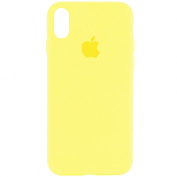 Чохол для Apple iPhone XR (6.1"") - Silicone Case Full Protective (AA) (Жовтий / Pollen)