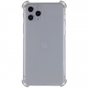 TPU чохол для iPhone 11 Pro (5.8"") - GETMAN Ease logo посилені кути (Сірий (прозорий))