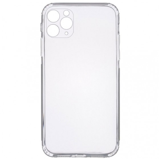 TPU чохол для iPhone 11 Pro (5.8"") - GETMAN Clear 1,0 mm (Безбарвний (прозорий))