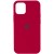 Чехол для Apple iPhone 12 Pro Max (6.7"") - Silicone Case Full Protective (AA) (Красный / Rose Red)