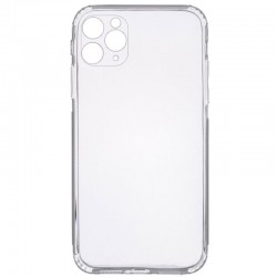 TPU чохол для Apple iPhone 11 Pro Max (6.5"") - GETMAN Clear 1,0 mm (Безбарвний (прозорий))