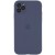 Чохол для Apple iPhone 12 Pro Max (6.7"") - Silicone Case Full Camera Protective (AA) (Сірий / Lavender Gray)