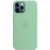 Чохол для Apple iPhone 12 Pro Max (6.7"") - Silicone case (AAA) full with Magsafe (Зелений / Pistachio)