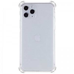 TPU чохол для Apple iPhone 13 Pro Max (6.7"") - GETMAN Ease logo посилені кути (Безбарвний (прозорий))