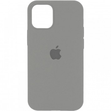 Чехол для Apple iPhone 13 (6.1"") - Silicone Case Full Protective (AA) (Серый / Pewter)