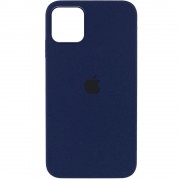 Чехол для Apple iPhone 13 (6.1"") - Silicone Case Full Protective (AA) (Синий / Deep navy)
