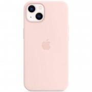 Чехол для iPhone 13 - Silicone Case Full Protective (AA) (Розовый / Chalk Pink)