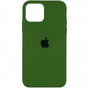 Чохол Apple iPhone 13 (6.1"") - Silicone Case Full Protective (AA) (Зелений / Olive)