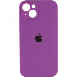 Чехол для Apple iPhone 13 mini (5.4"") - Silicone Case Full Camera Protective (AA) (Фиолетовый / Grape)