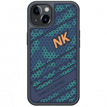 TPU+PC чохол для Apple iPhone 13 (6.1"") - Nillkin Striker (Blue / Green)