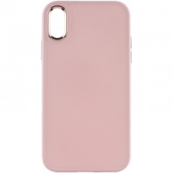 TPU Чехол для Apple iPhone XR (6.1"") - Bonbon Metal Style (Розовый / Light pink)