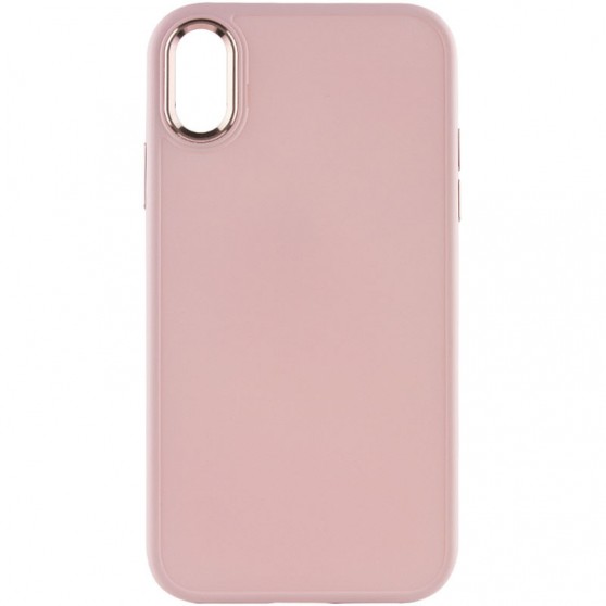 TPU Чехол для Apple iPhone XR (6.1"") - Bonbon Metal Style (Розовый / Light pink)