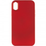 TPU Чохол для Apple iPhone XR (6.1"") - Bonbon Metal Style (Червоний / Red)