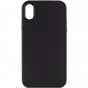 TPU Чехол для Apple iPhone XR (6.1"") - Bonbon Metal Style (Черный / Black)