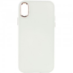 TPU Чохол для Apple iPhone XR (6.1"") - Bonbon Metal Style (Білий / White)