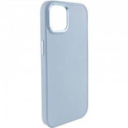 TPU чохол для Apple iPhone 11 (6.1"") - Bonbon Metal Style (Блакитний / Mist blue)