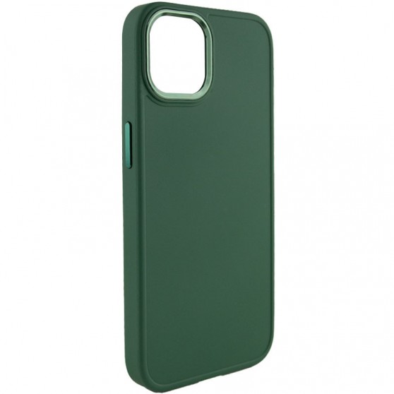 TPU чохол для Apple iPhone 11 (6.1"") - Bonbon Metal Style (Зелений / Pine green)