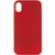 TPU чохол для Apple iPhone XS Max (6.5"") - Bonbon Metal Style (Червоний / Red)