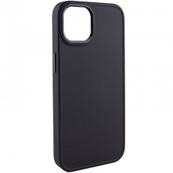TPU чехол для Apple iPhone 13 (6.1"") - Bonbon Metal Style (Черный / Black)
