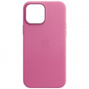 Шкіряний чохол для Apple iPhone 13 Pro (6.1"") - Leather Case (AA) with MagSafe (Pollen)