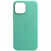 Шкіряний чохол для Apple iPhone 12 Pro / 12 (6.1"") - Leather Case (AA) with MagSafe (Ice)