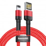 Кабель USB для Айфон Baseus Cafule Lightning Cable Special Edition 2.4A (1m) (CALKLF) (Red)