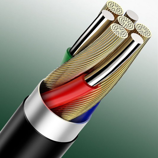 Дата кабель USAMS US-SJ406 U43 Type-C to Lightning PD Fast Charging (1.2m) - изображение 5