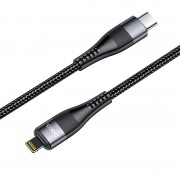 Дата кабелю Hoco U99 Magnetic Type-C to Lightning 100W (1.2m) (Чорний)
