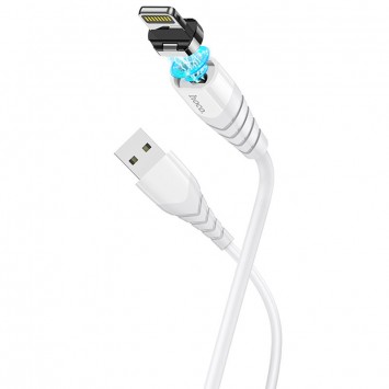 Дата кабель Hoco X63 "Racer" USB to Lightning (1m) (Білий) - Lightning - зображення 1 
