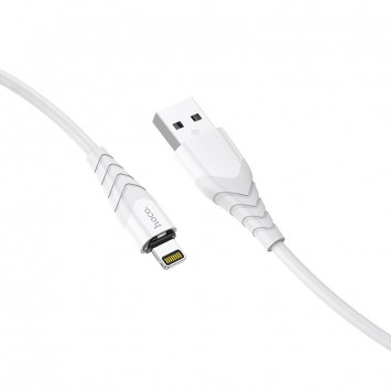 Дата кабель Hoco X63 "Racer" USB to Lightning (1m) (Білий) - Lightning - зображення 3 