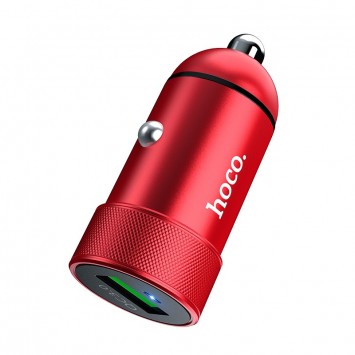 Автомобільна зардяка Hoco Z32 QC3.0 (1USB/3A) (Червоний) - Автомобільні зарядні пристрої - зображення 2 