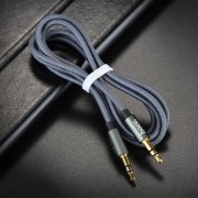 Аудио кабель Aux Hoco UPA03 (1m) (Серый)