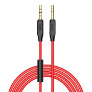 Аудио кабель Aux Hoco UPA12 With Mic (1m) (Черный)