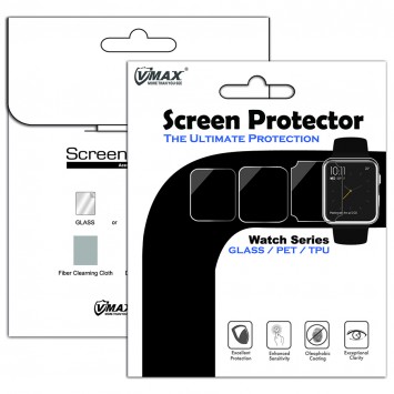 Захисна плівка на Apple watch 44 mm - VMAX 3D (full glue) - Захисні стекла та плівки для Apple Watch - зображення 5 