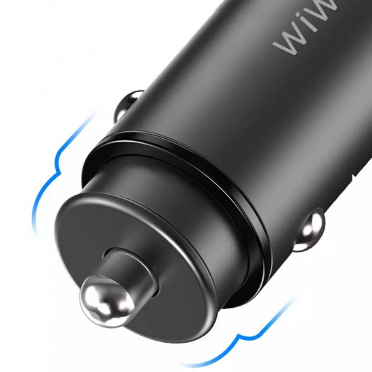 АЗУ WIWU PC301 Mini Car Charger (USB-A QC 4.0/30W/5A) - изображение 4
