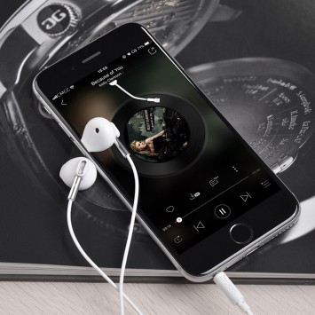 Стерео Навушники Hoco M57 (Білий) - Провідні навушники - зображення 3 