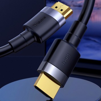 Дата кабель Baseus HDMI Cafule Series 4KHDMI Male To 4KHDMI Male (1m) - Кабели / Переходники - изображение 4
